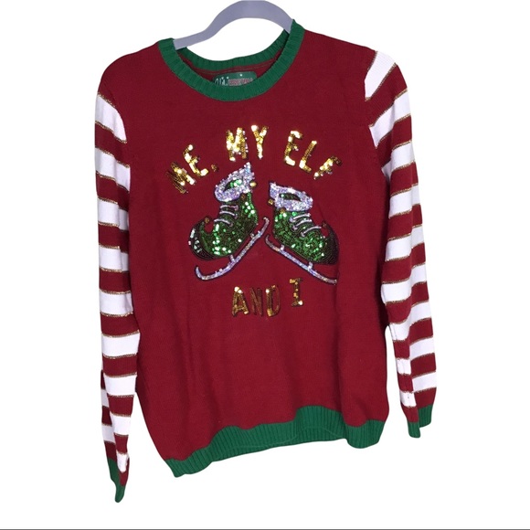 Ugly Christmas Sweater Sweaters Ugly Christmas Sweater Womens Sz Xl Poshmark